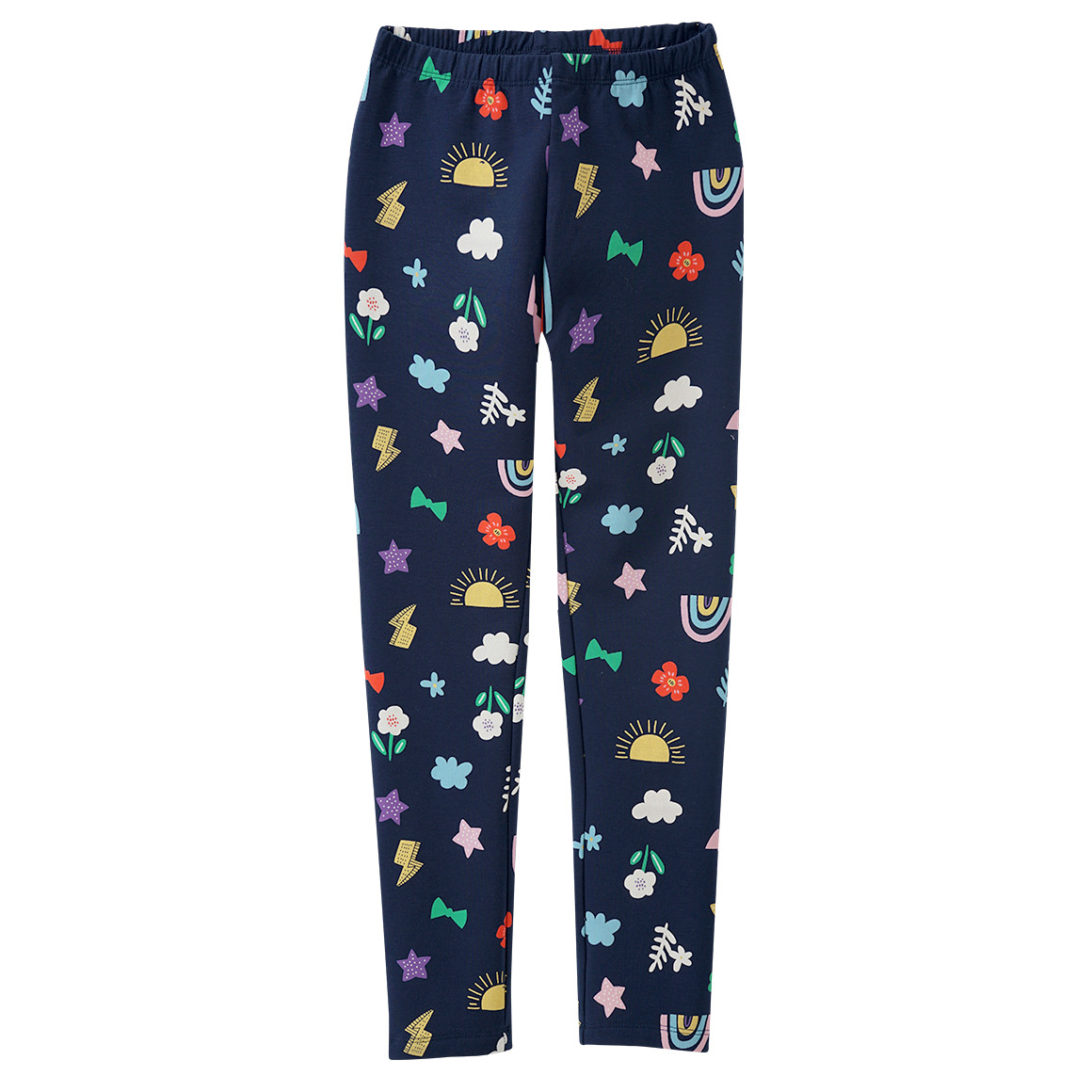 Mädchen Leggings mit Allover-Print