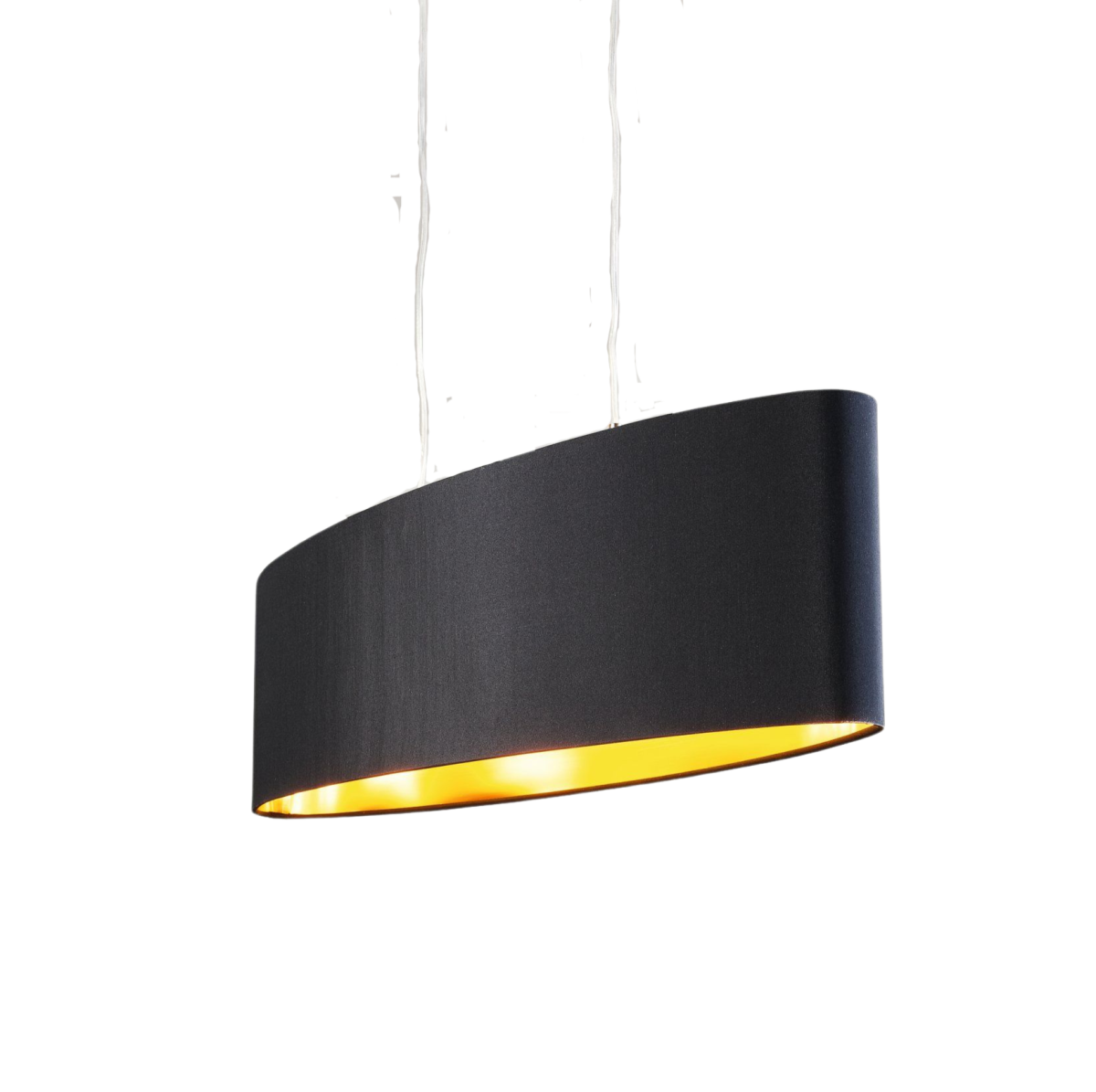 EGLO Pendelleuchte Maserlo Schwarz-Gold 78 cm