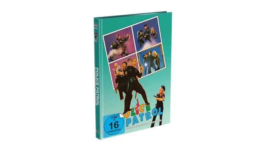 POLICE PATROL - Die Chaotenstreife vom Nachtrevier - 2-Disc Mediabook Cover D (Blu-ray + DVD) Limited 250 Edition - Uncut