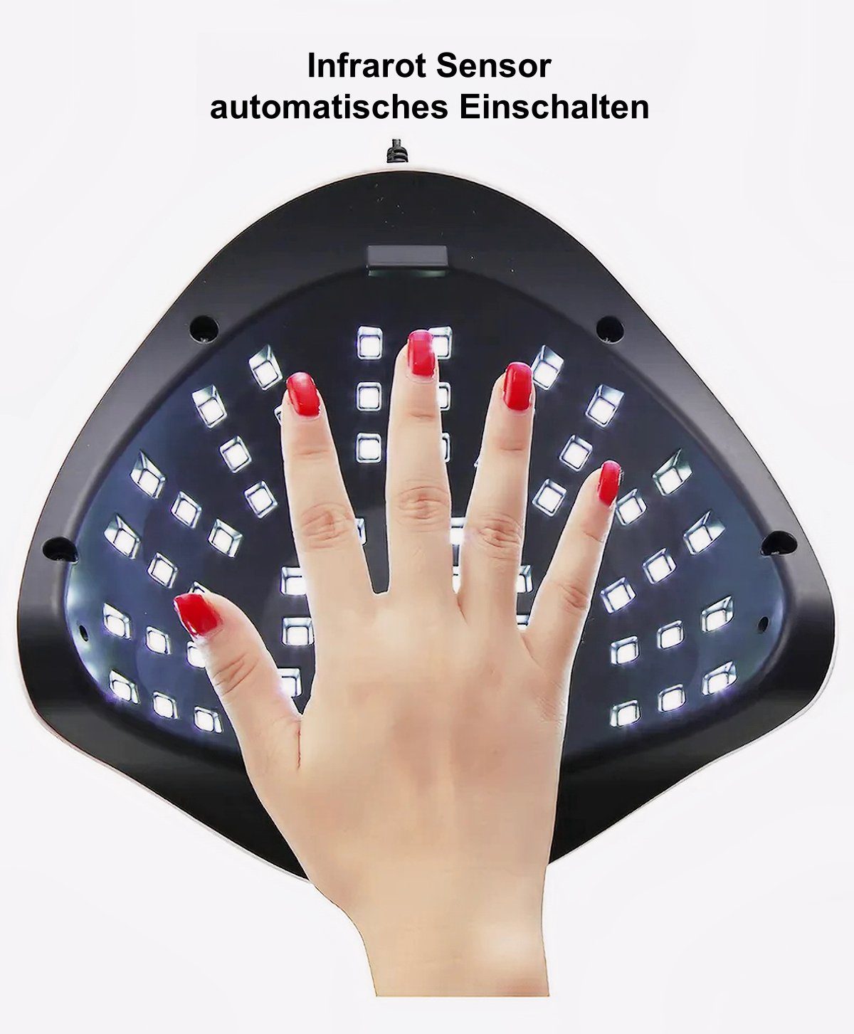 World of Nails-Design Lichthärtungsgerät LED UV Dual Lichthärtungsgerät, UV-Lampe, Nagellampe SUN X10 MAX 280W