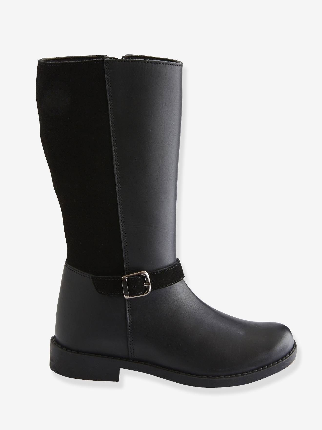 Vertbaudet Mädchen Reiterstiefel - schwarz