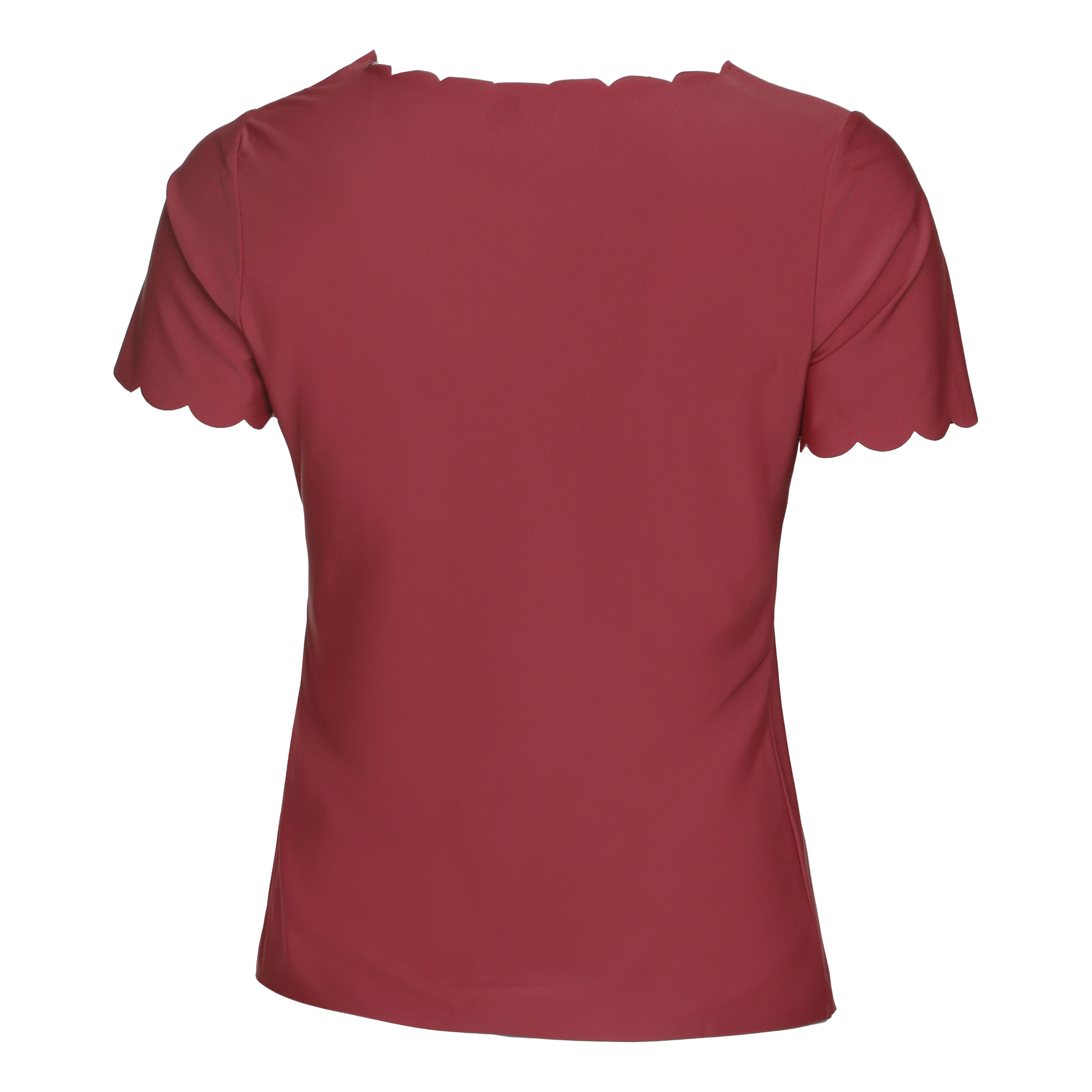 Evielyn T-Shirt Damen - Dunkelrot