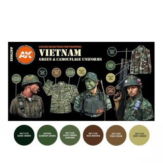 Vietnam Green & Camouflage Uniforms