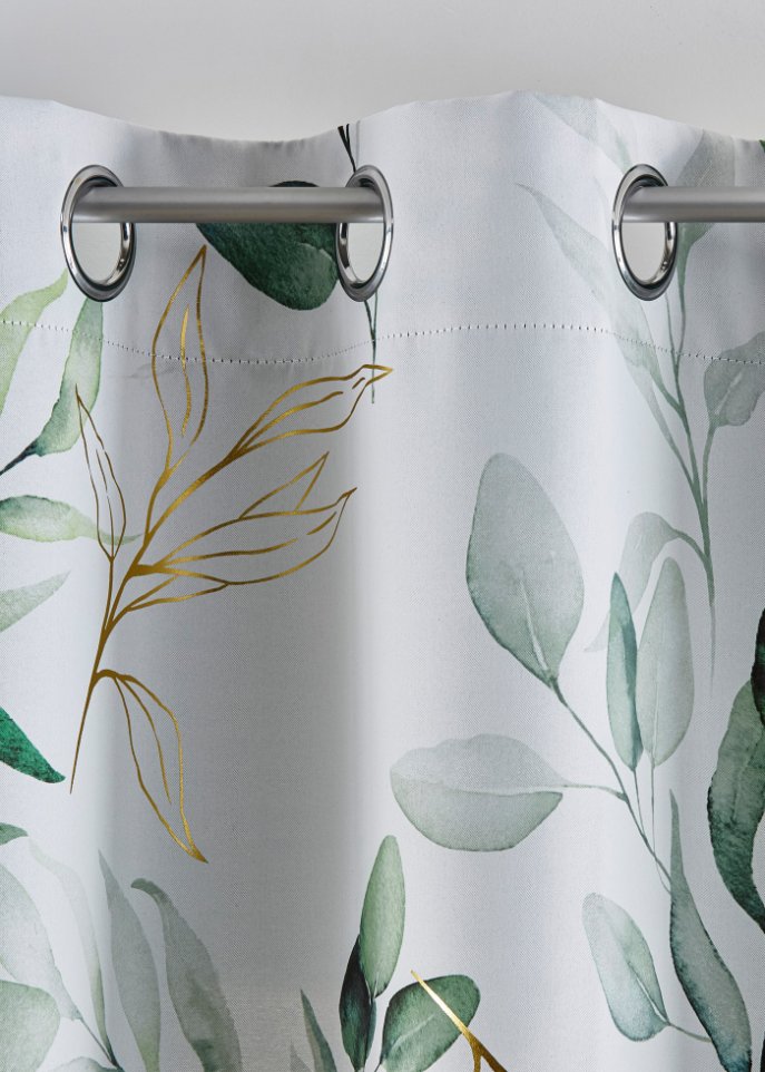 Verdunkelungsvorhang mit recyceltem Polyester (1er Pack)
