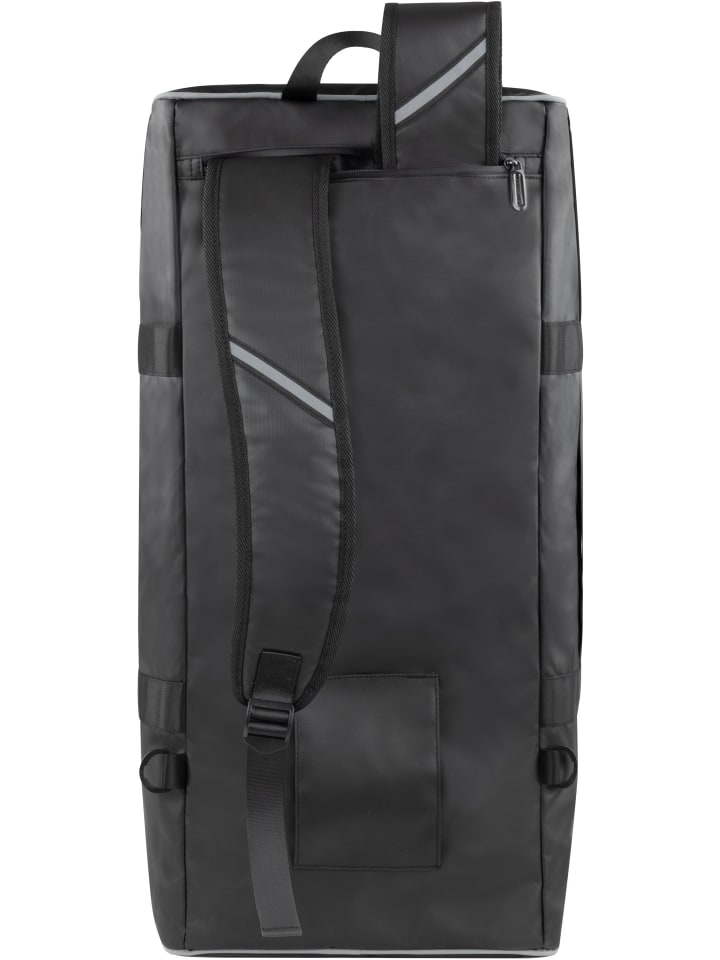 normani Sport- und Reisetasche mit Rucksackfunktion 58 l Ostpass in Schwarz günstig kaufen onesize