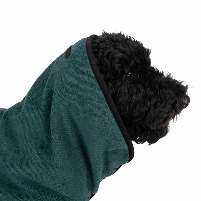 kooa Deluxe Mikrofaser Hundebademantel