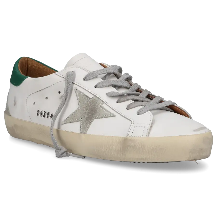 Golden Goose - Sneaker low SUPER-STAR Kalbsleder - weiß