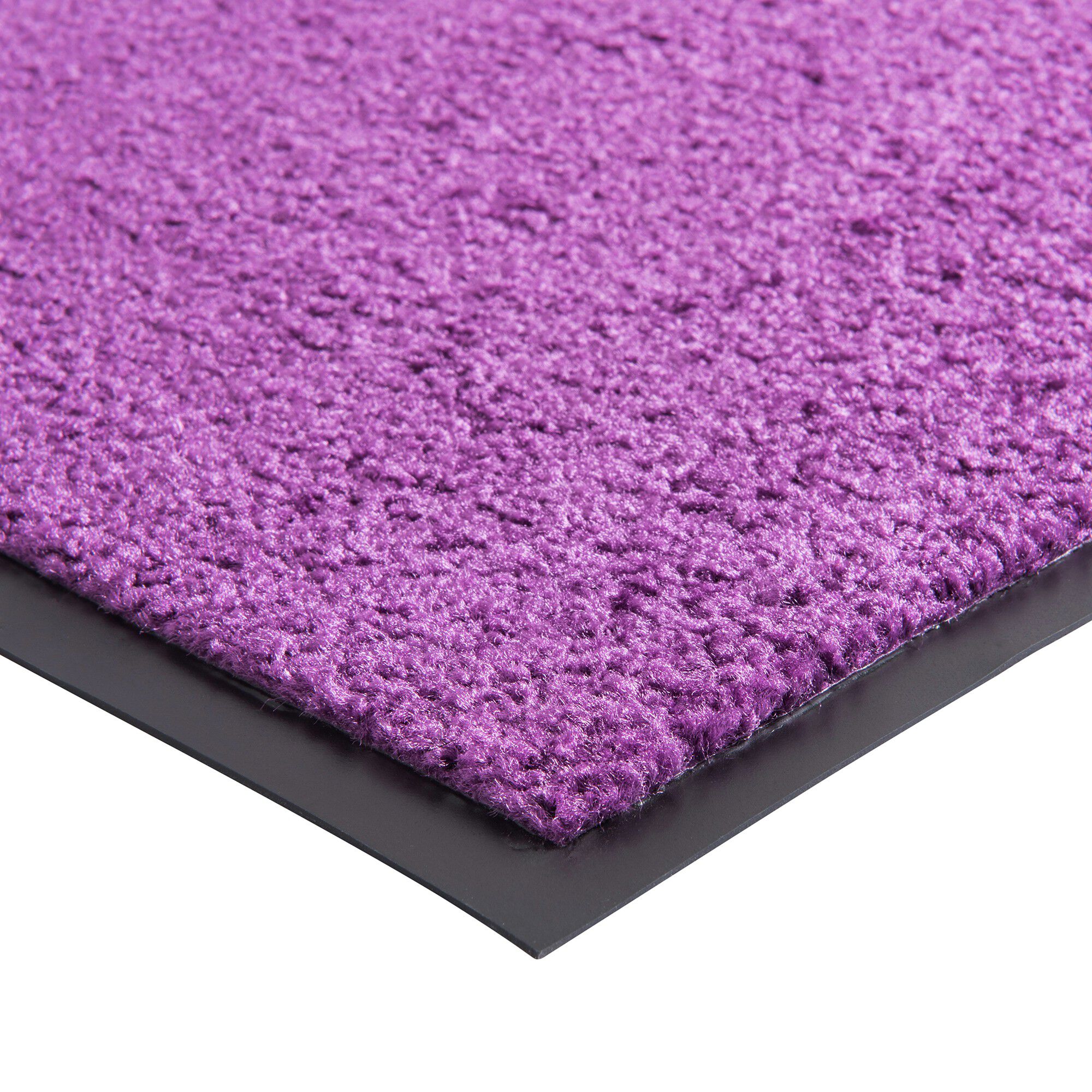 Tapis uni anti-poussière luxe