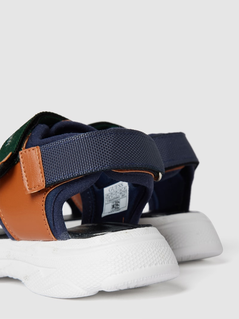 Sandalen im Colour-Blocking-Design Modell 'GAD' in schwarz
