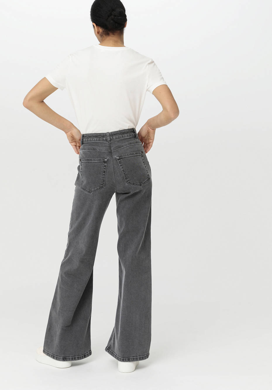 Jeans ALVA Mid Rise Wide Leg aus Bio-Denim