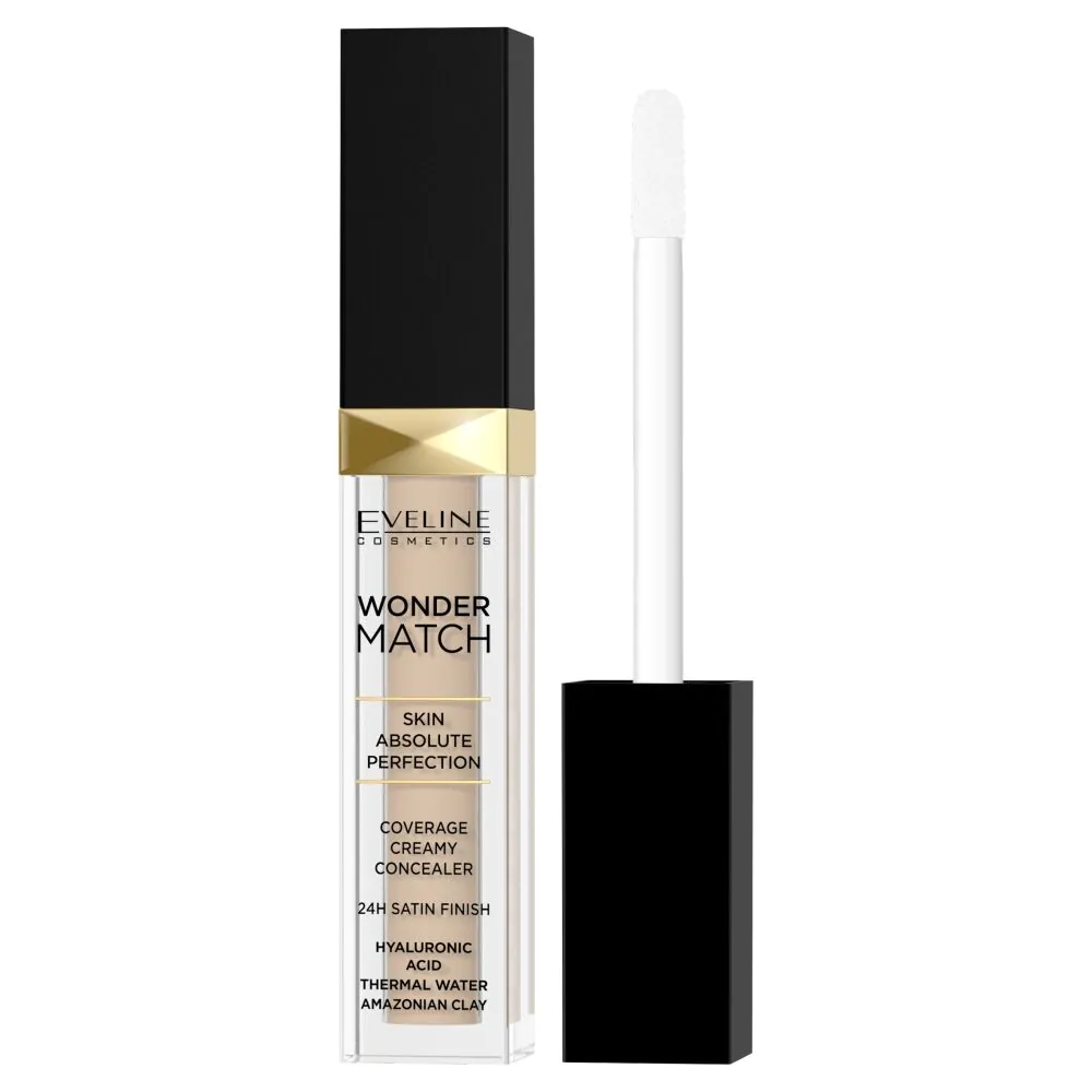 Eveline Wonder Match flydende concealer 05 porcelæn