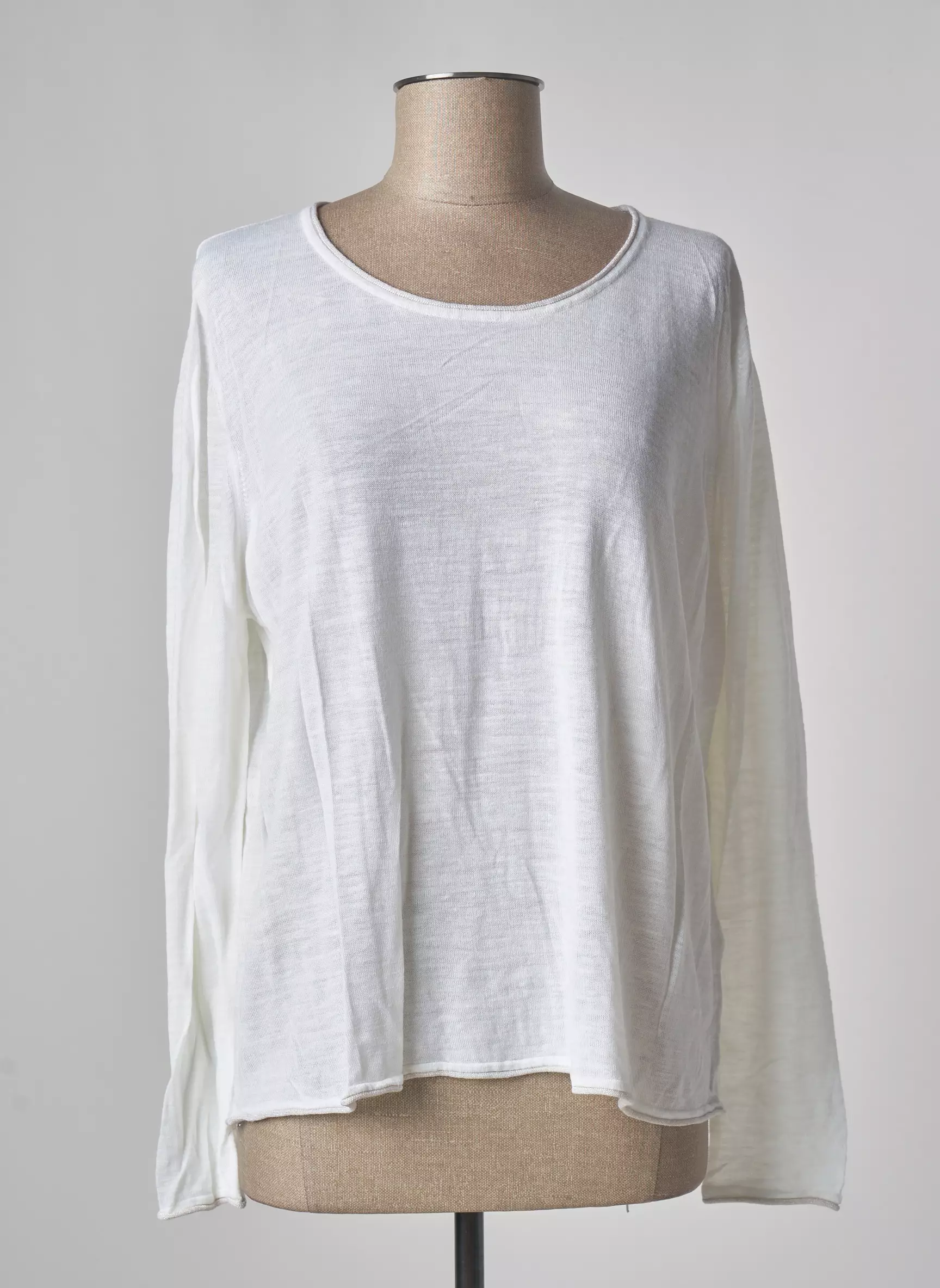Poles Pulls Femme couleur blanc