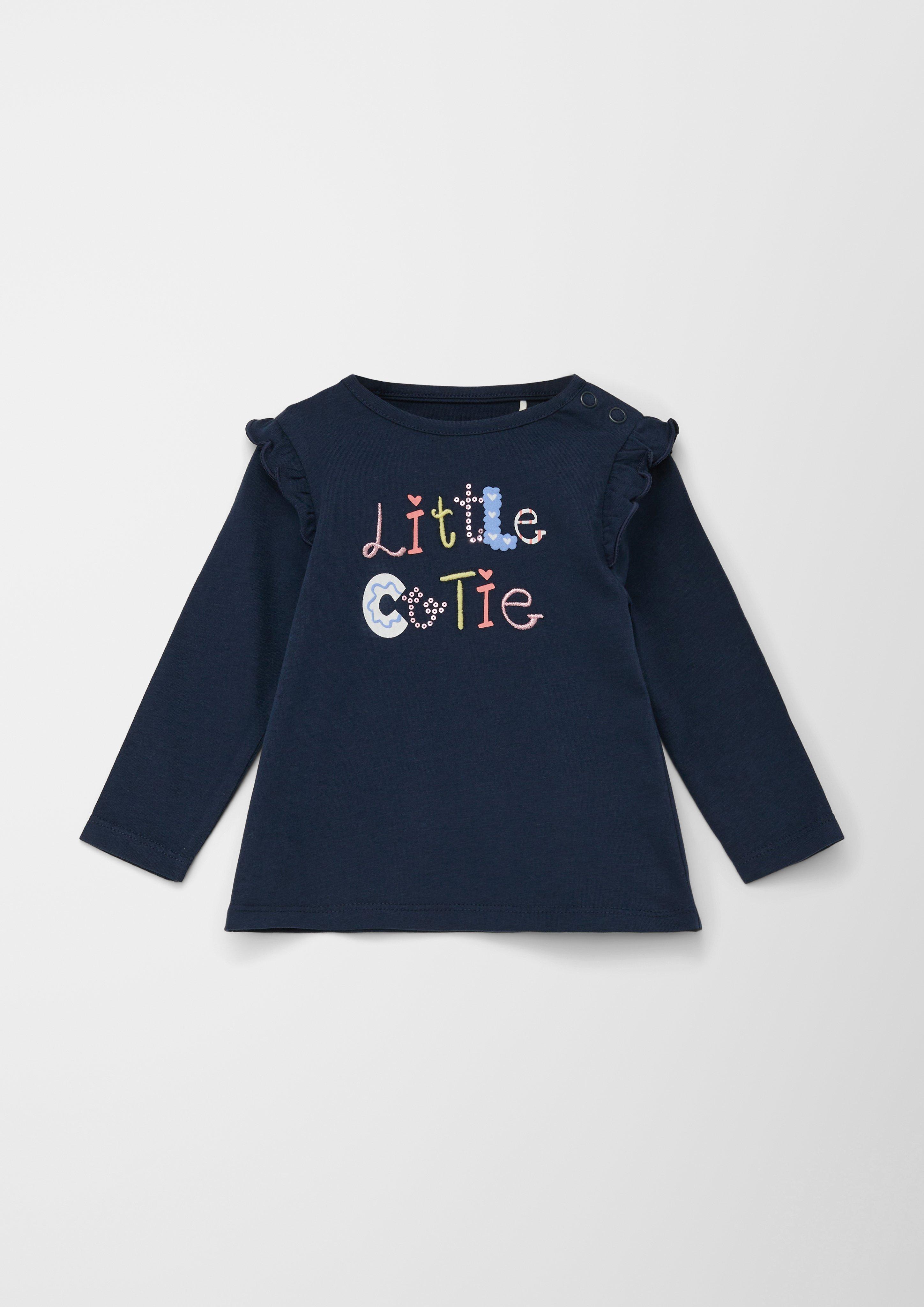 Longsleeve mit Rüschen  2128760-5952