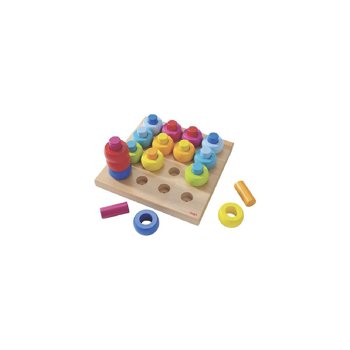 HABA 2202 Steckspiel Farbkringel