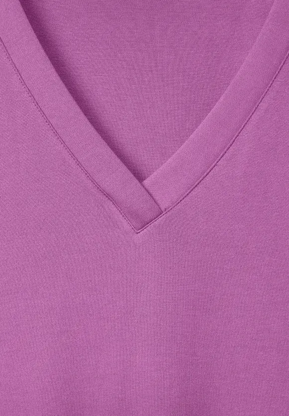 Street One Jersey Kleid in Unifarbe
