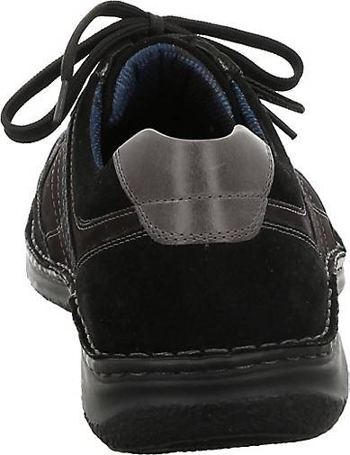 JOSEF SEIBEL Halbschuh Anvers 42, schwarz-kombi