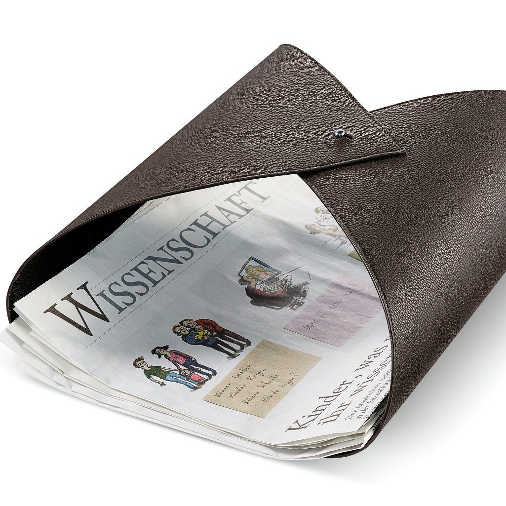 PHILIPPI Zeitungsständer Zeitungshalter AMPLESSO, PU Textil