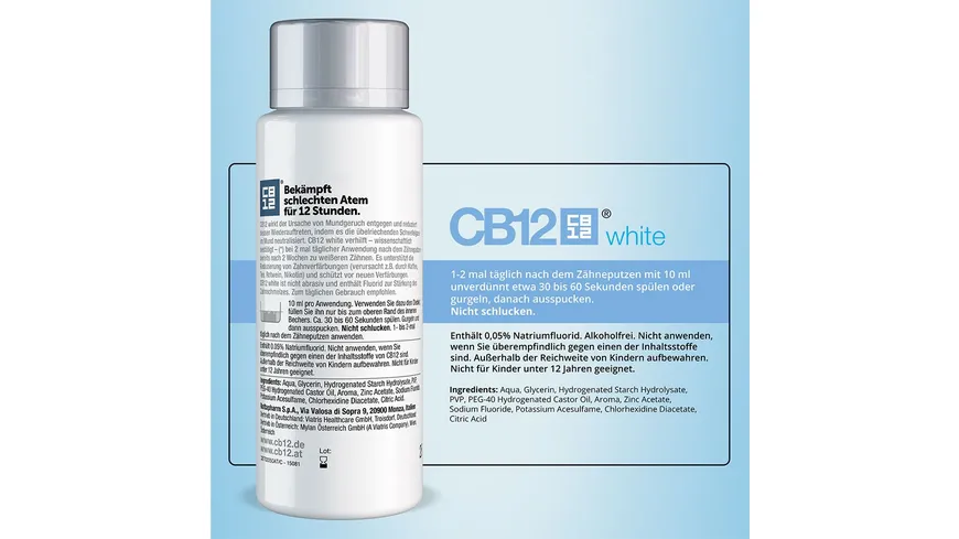 CB12 White Mundspülung 200 ml