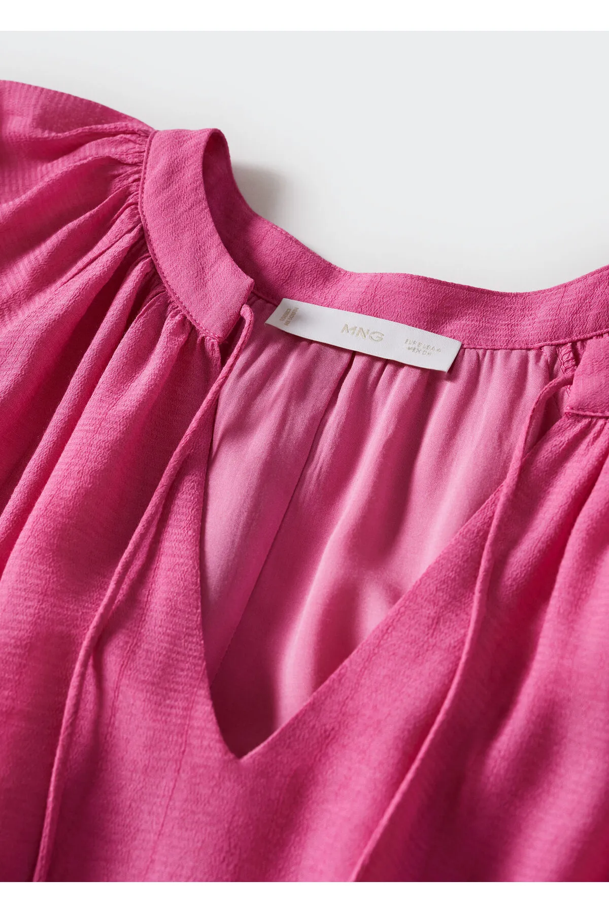 MANGO  Fuchsia Damenkleid 37065818
