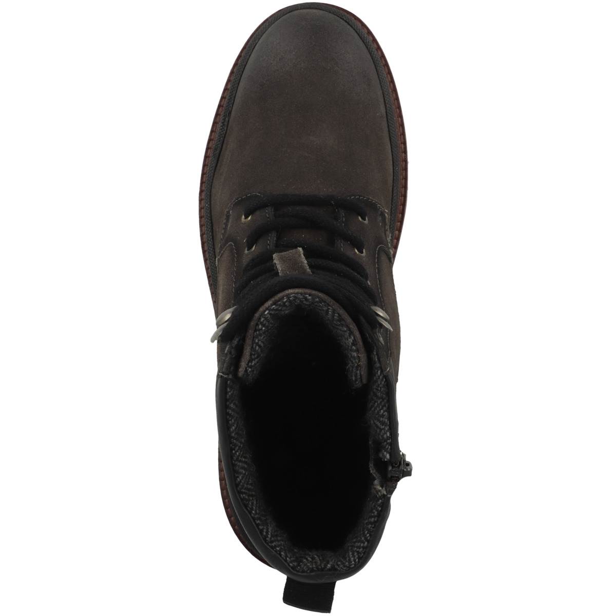 Dockers by Gerli 51CR001 Schnürboots dunkelgrau