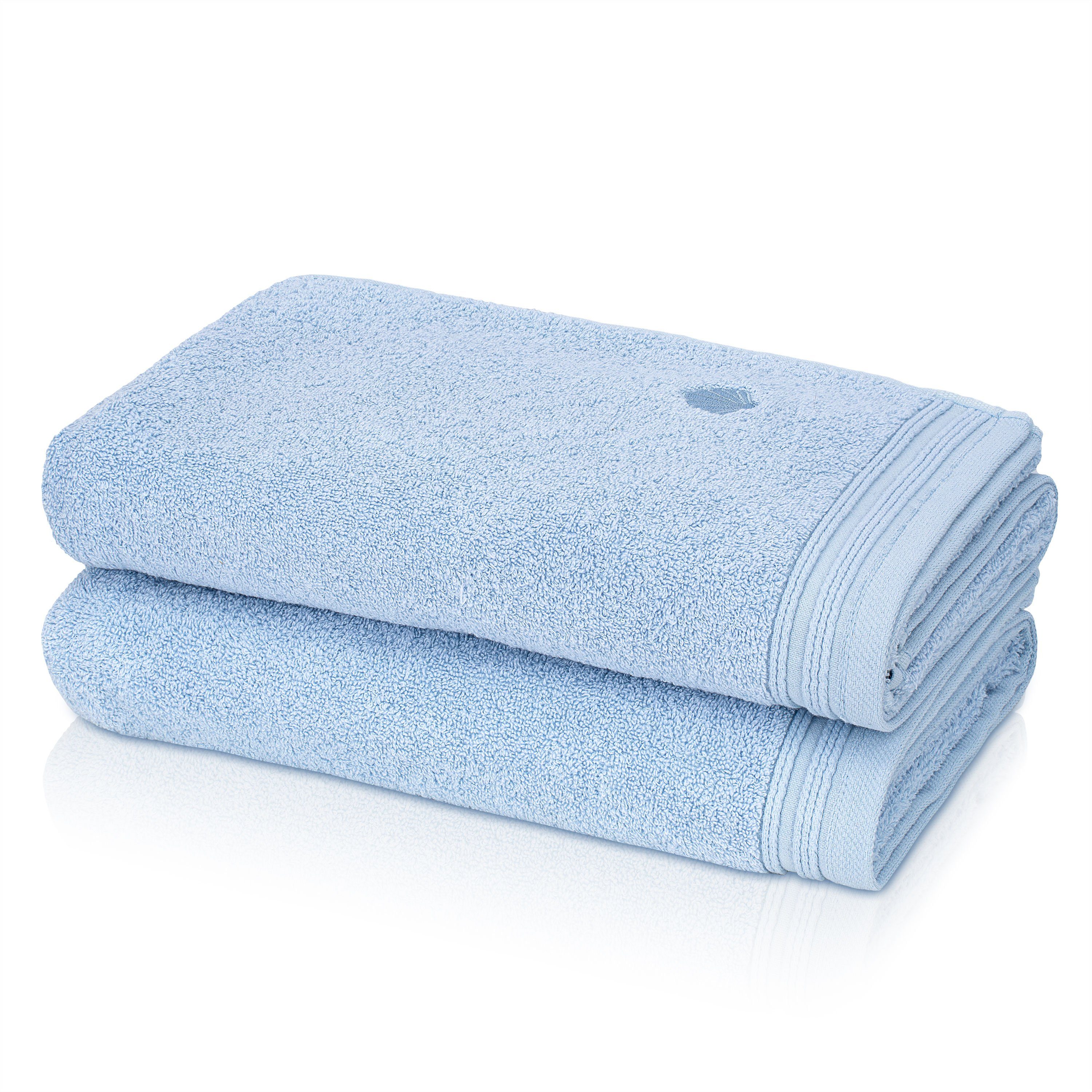 KLASBROOK Handtuch Set Linnea, (2-tlg), 2, 4 oder 6 teiliges Luxus Set, 100% Baumwolle, extra flauschig