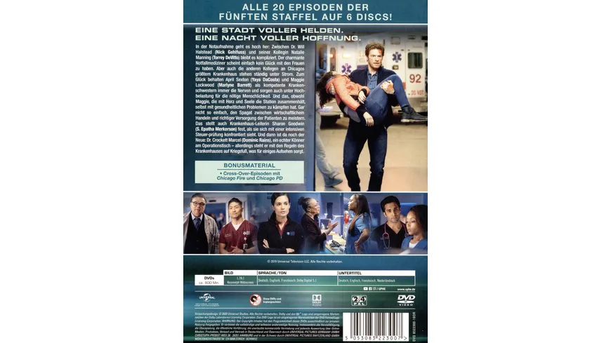 Chicago Med - Staffel 5  [6 DVDs]