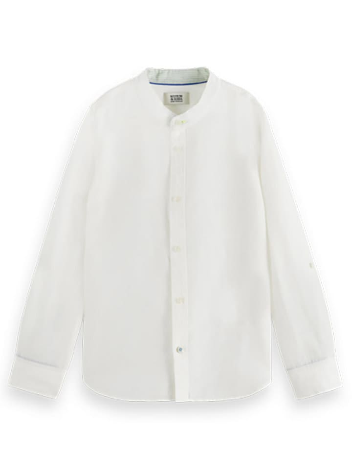 Scotch & Soda Hemd - Regular fit - in Weiß günstig kaufen