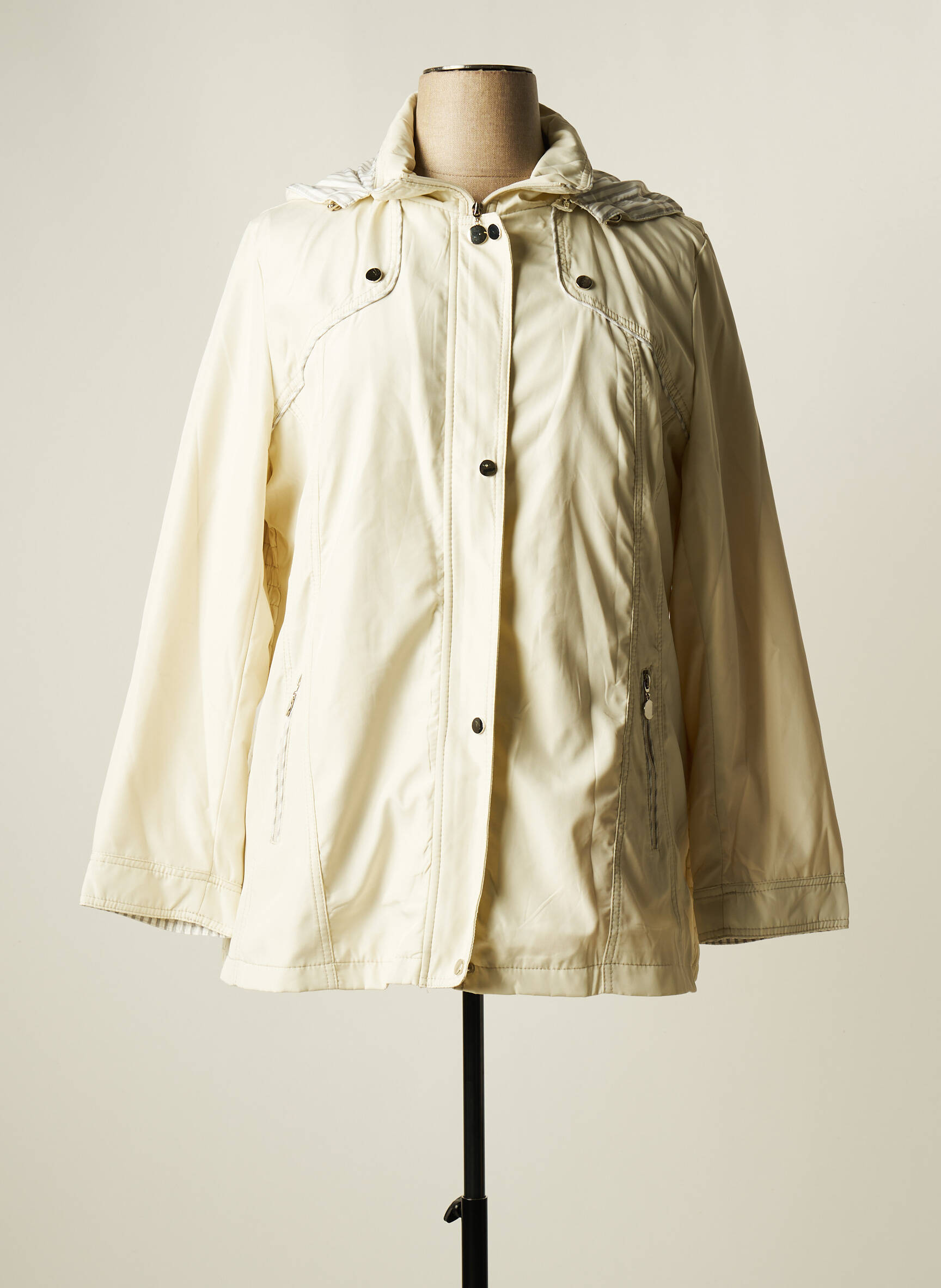 Saturne Impermeables Trenchs Femme couleur beige