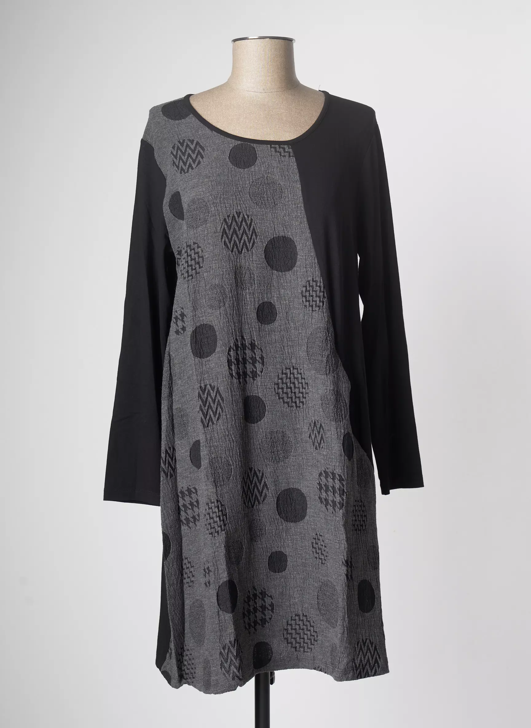 G Oze Robes Mi Longues Femme couleur noir