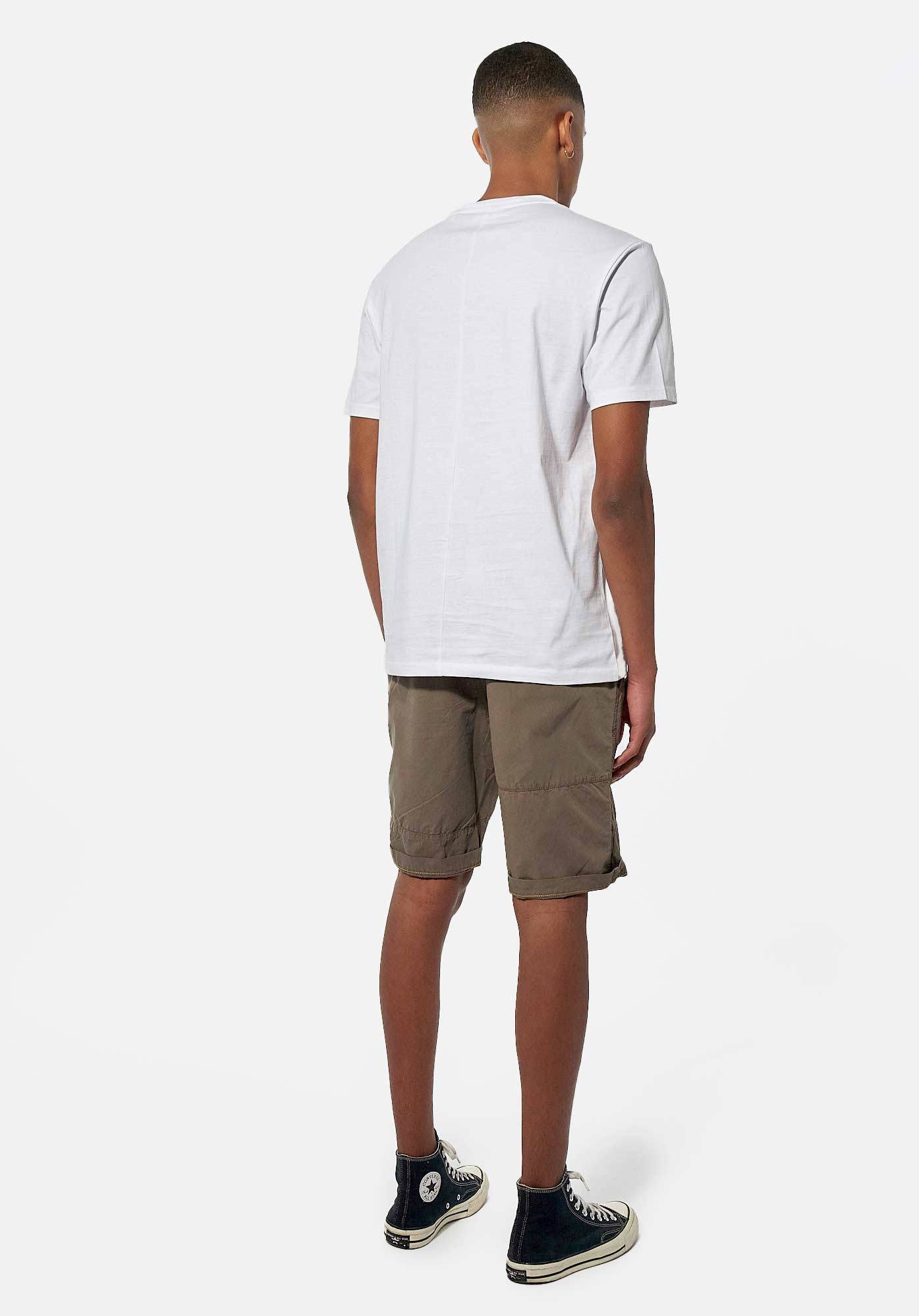 CELAN  T-shirt blanc Homme en 100% coton bio