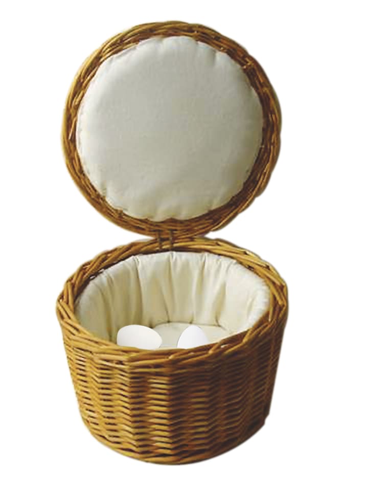 APS Eierkorb in Hellbeige, Maße: 25 x 25 x 17,5 cm günstig kaufen onesize