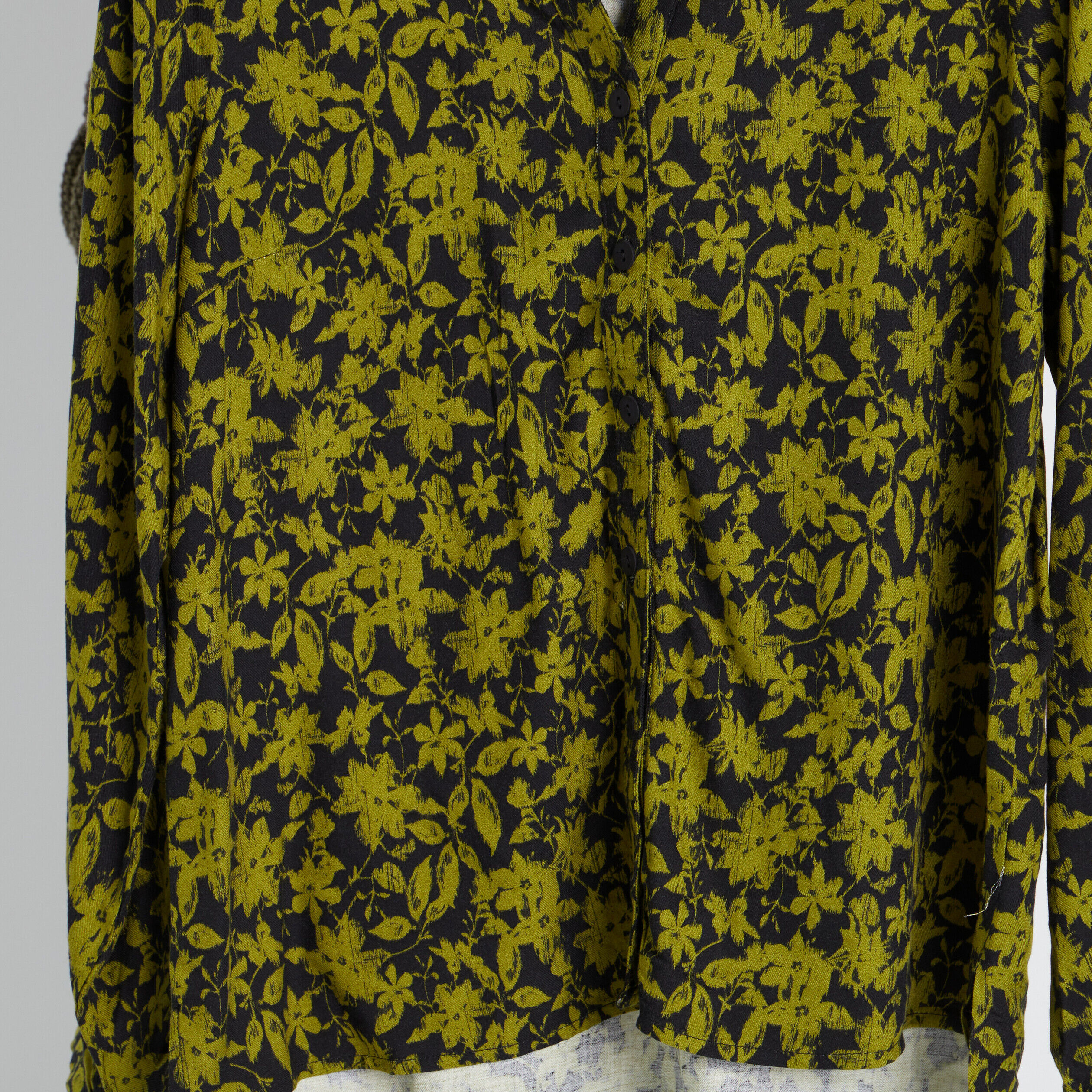 Chemise manches longues noir femme | Cache Cache