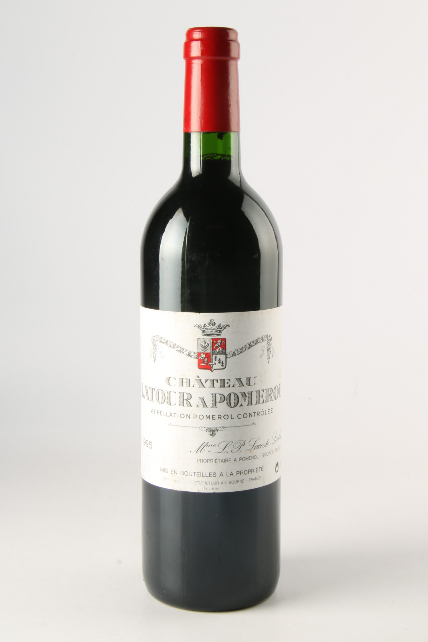 Vin 1995 CHÂTEAU LATOUR A POMEROL 1995, Pomerol. Vin ancien - SoDivin