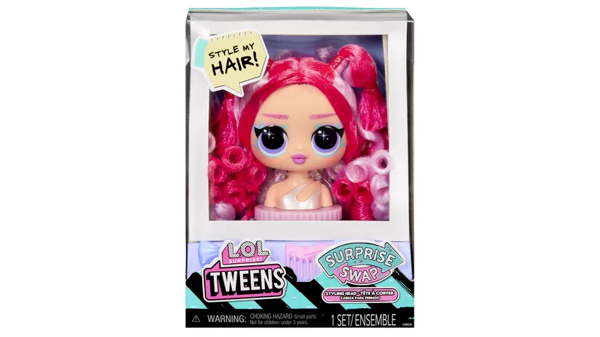 L.O.L. Surprise Tweens Surprise Swap Styling Head Asst in PDQ