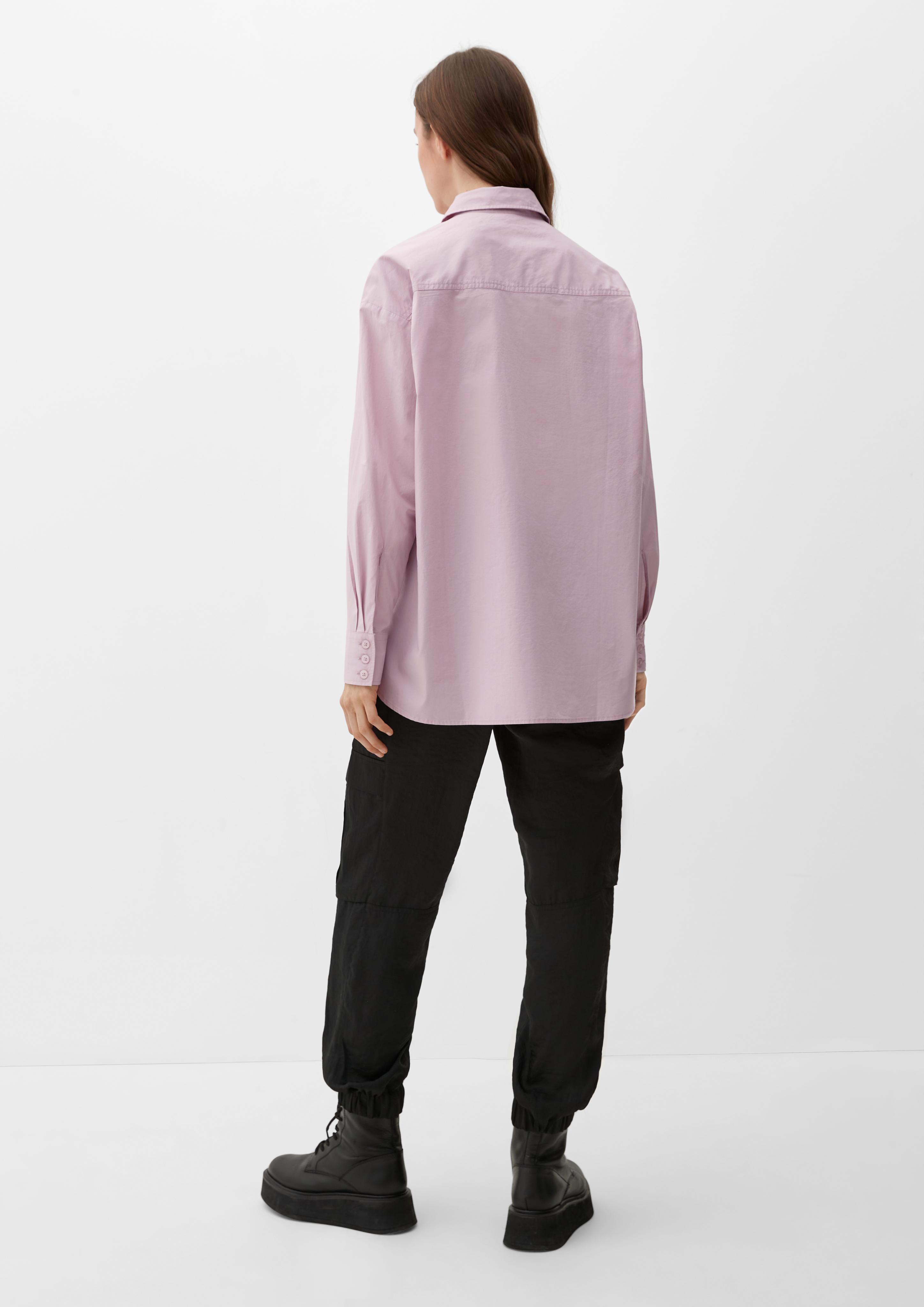 Bluse aus Popeline  2124029-4132