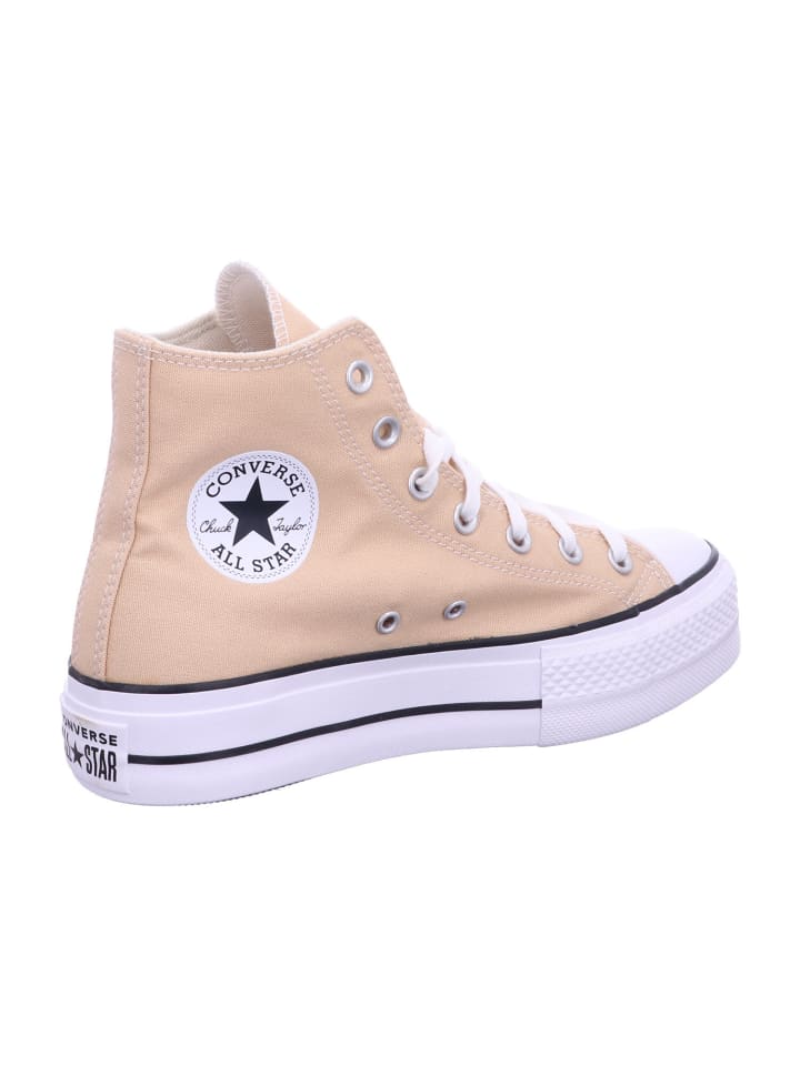 Converse Damen- Schnürschuhe  in Beige günstig kaufen