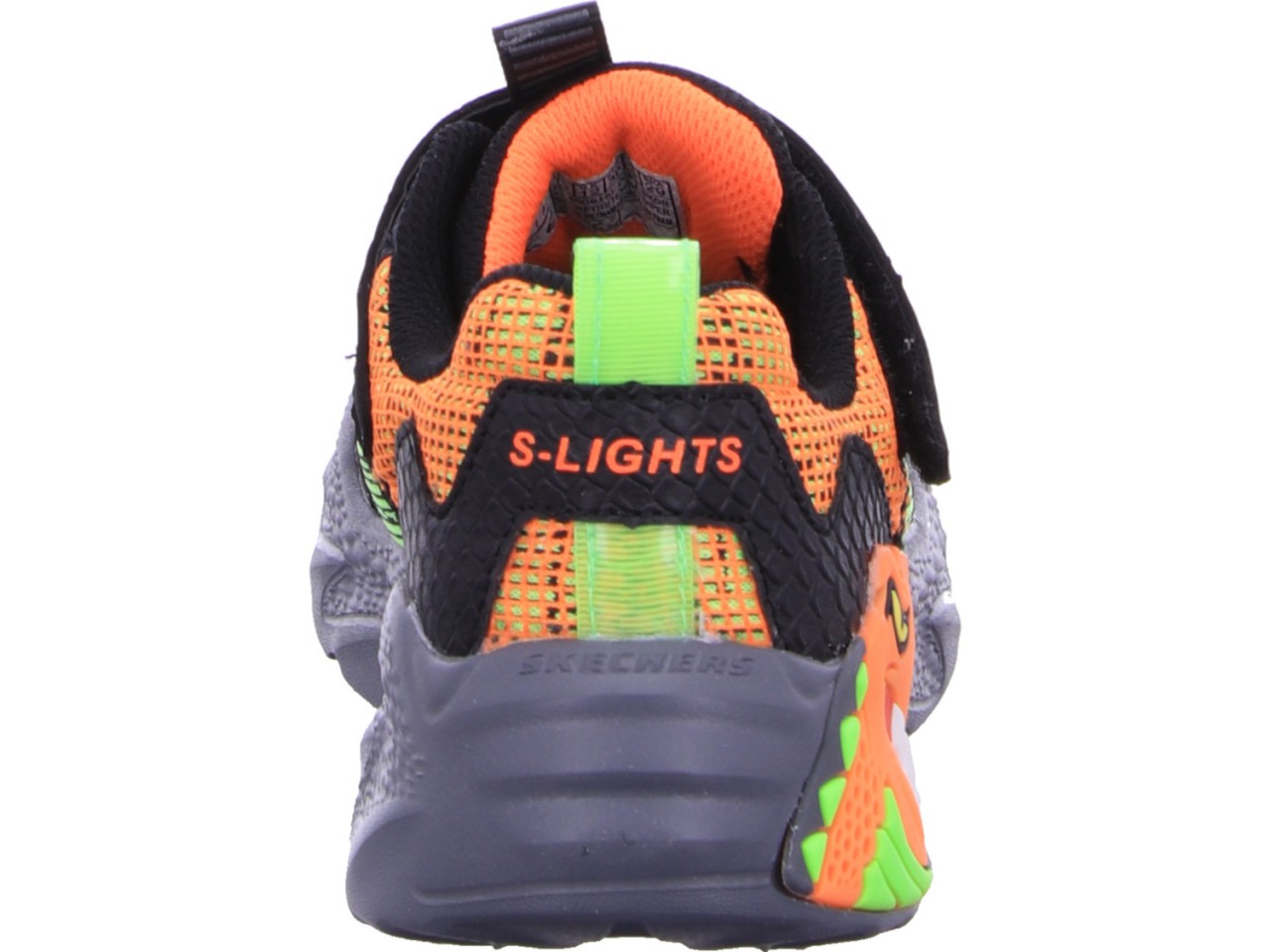 SKECHERS Jungen Halbschuhe schwarz S Lights - DINO LIGHTS