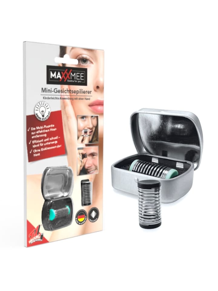 MAXXMEE Mini Gesichtsepilierer inkl. Aufbewahrungsbox günstig kaufen onesize