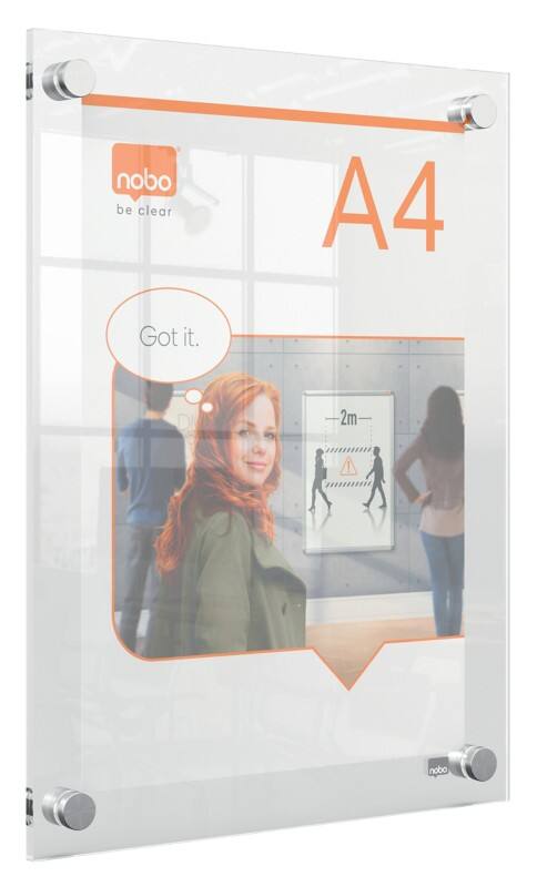 Nobo Premium Plus DIN A4 Inforahmen 1915591 26,1 (B) x 2,4 (T) x 34,6 (H) cm
