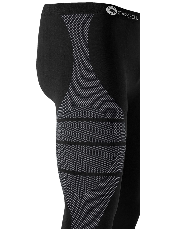 Stark Soul® Skiunterwäsche - Hose Funktionsunterwäsche in schwarz/grau günstig kaufen