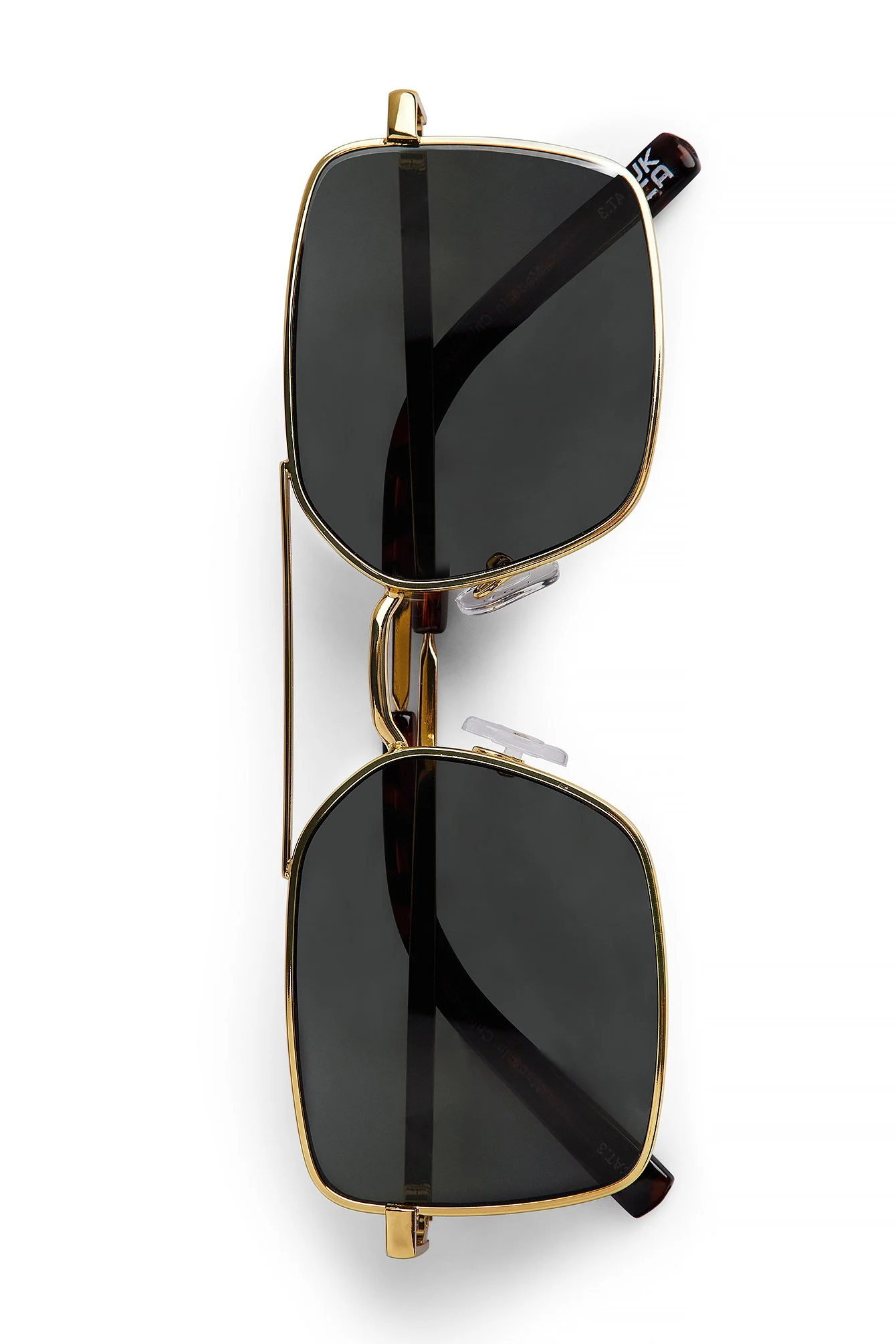 Recycelte Wide Wire Frame Sonnenbrille