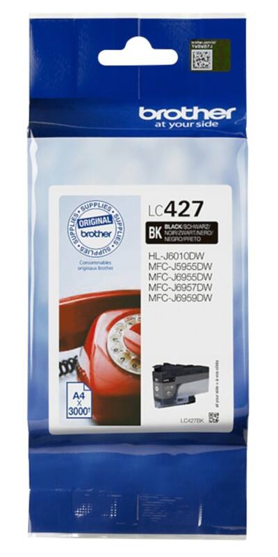 Brother LC427BK Original Tonerkartusche Schwarz