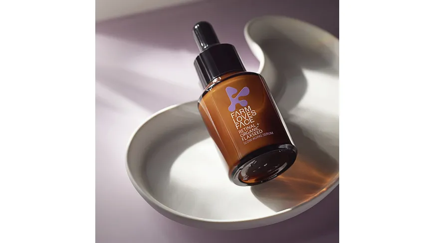 Farm Loves Face Retinal + Bio-Leinsamen Slow Aging Serum 28 ml