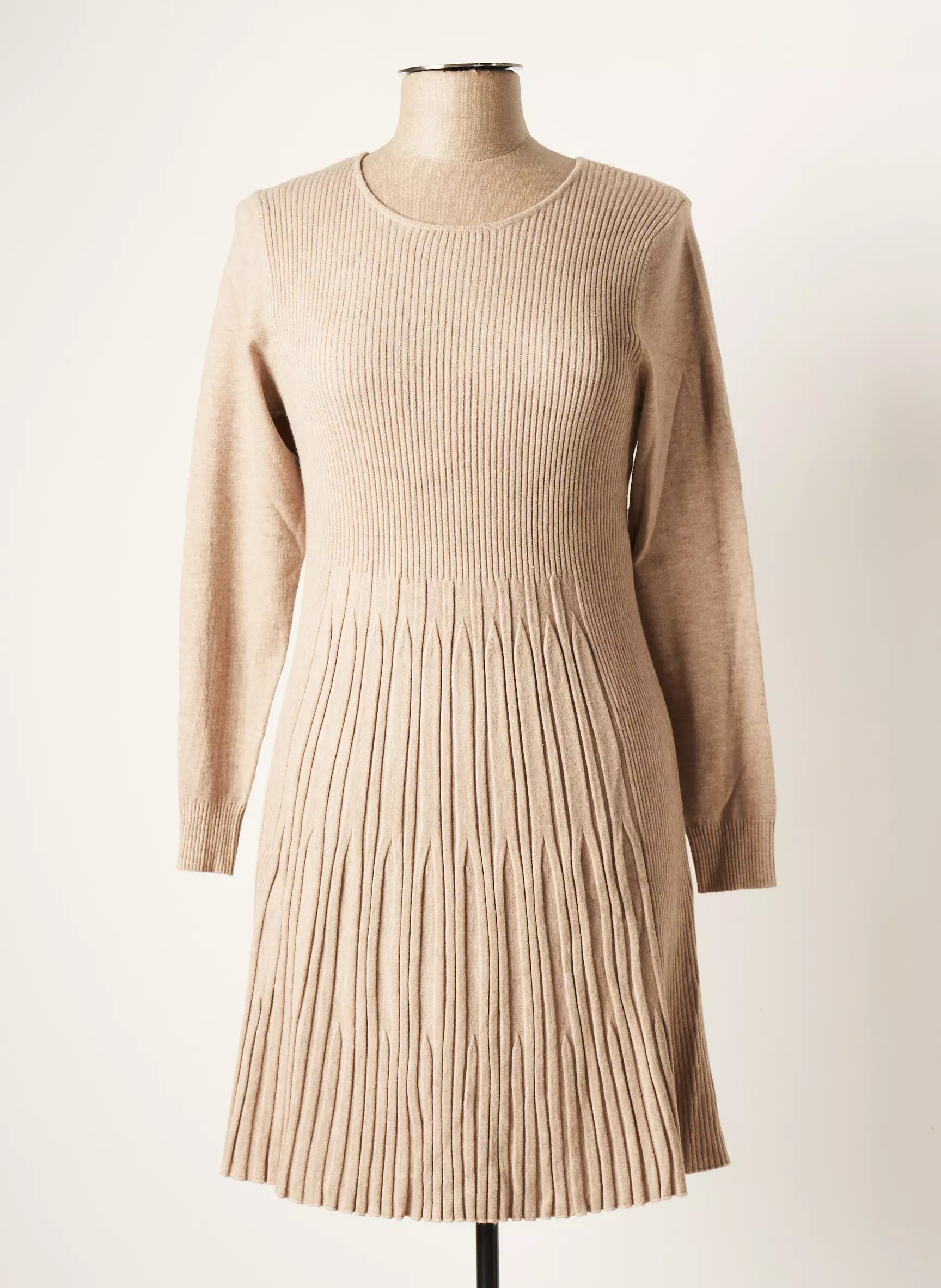 Paul Brial Robes Pulls Femme couleur beige