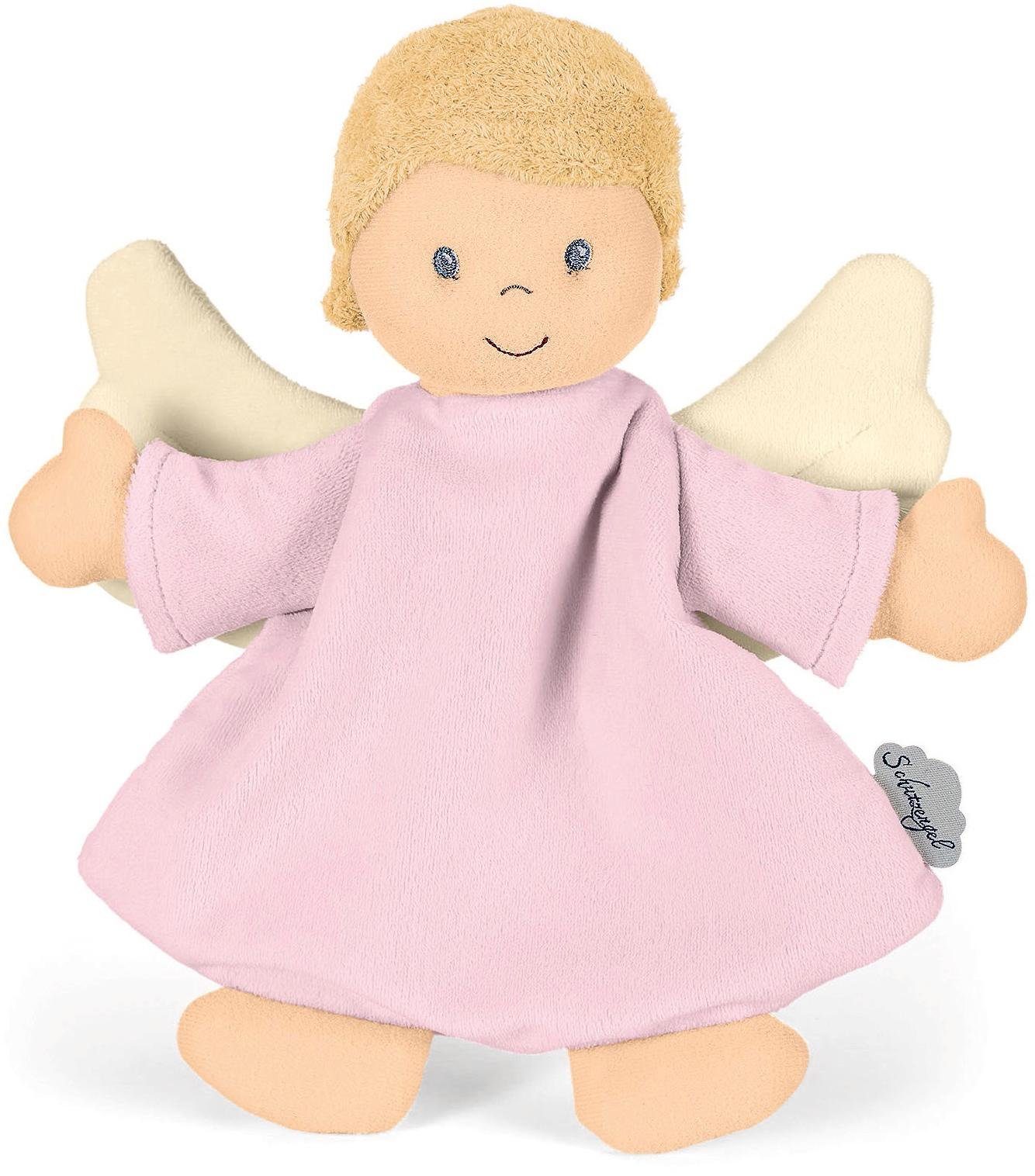 Sterntaler® Schmusetuch Schutzengel, rosa, mit Geschenkbox
