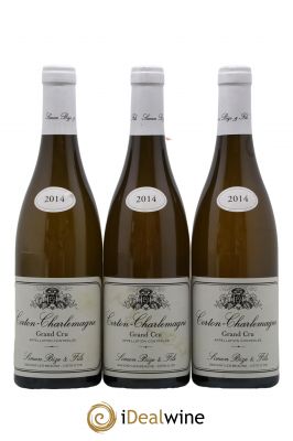 Corton-Charlemagne Grand Cru Simon Bize & Fils  2014 - Lot de 3 Bouteilles