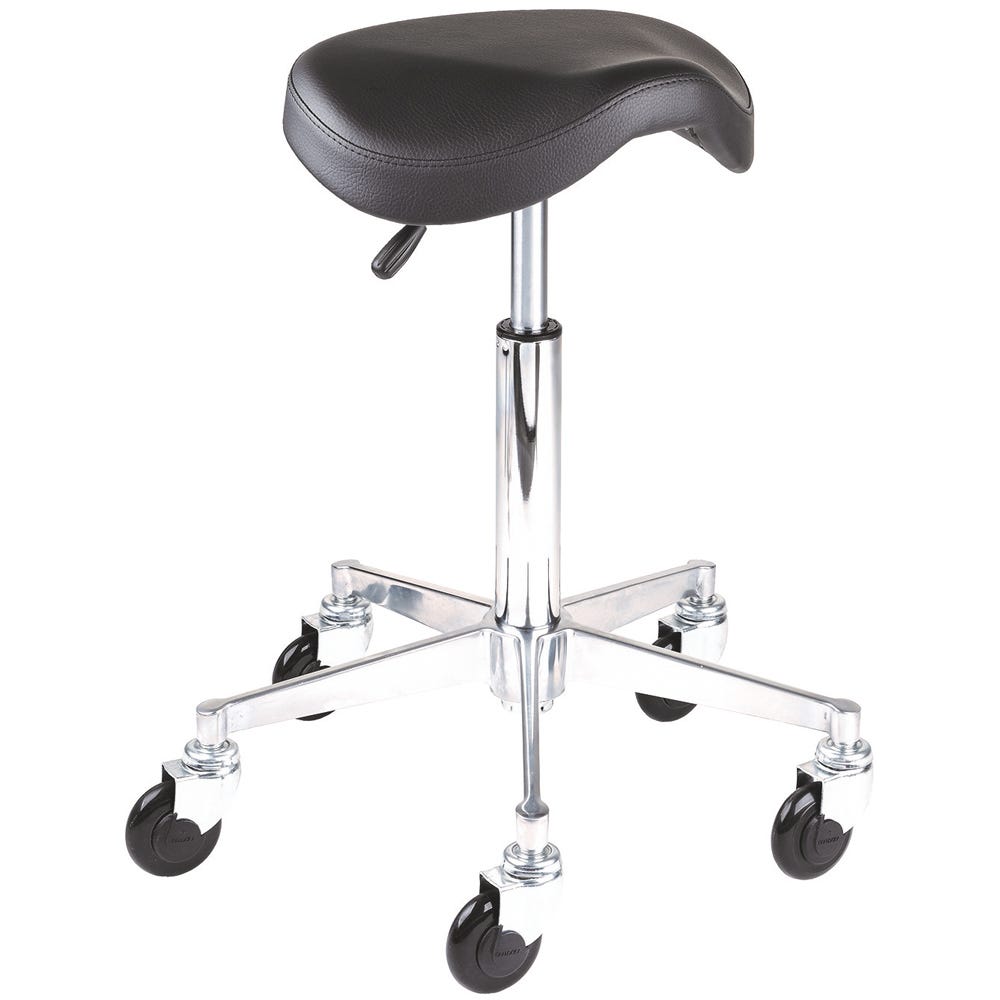 Efalock Rollhocker Clic Tec Saddle Alu M