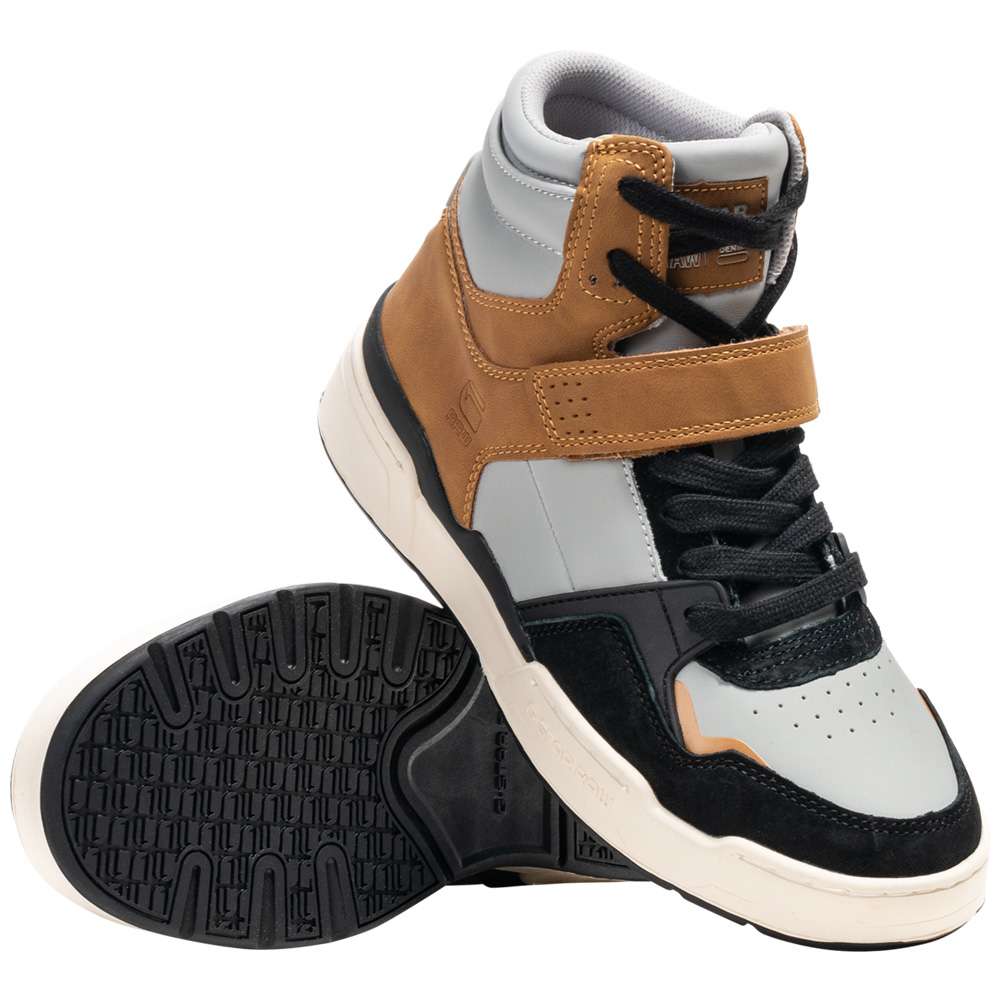 G-STAR RAW ATTACC High Nubukleder Sneaker 2241 040722 OCH-LGRY