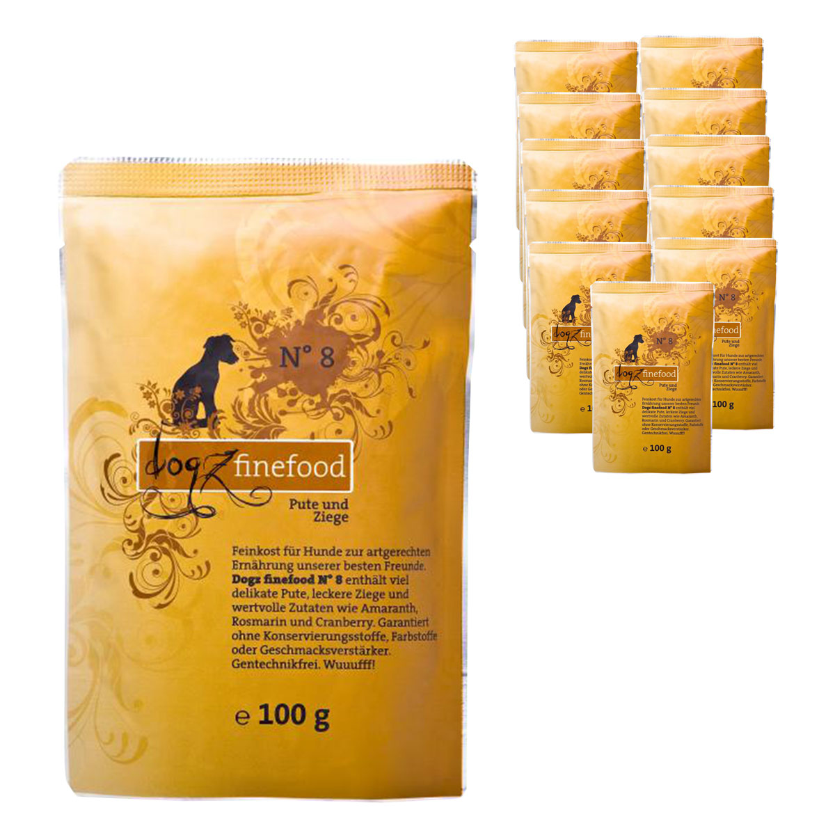 dogz finefood No. 8 Pute & Ziege günstig kaufen bei ZooRoyal