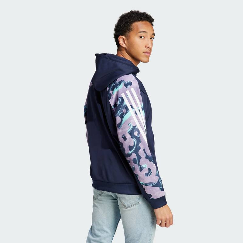 adidas Future Icons Allover Print Hoodie Hoodie Herren